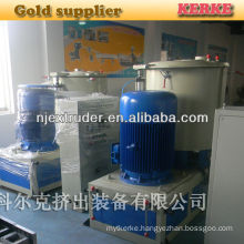 500kg per hour polymer plastic mixing machine for plastic extruder